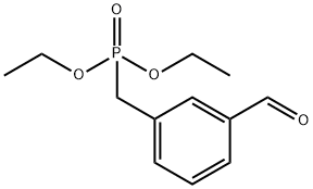 Phosphonic acid, [(3-formylphenyl)methyl]-, diethyl ester (9CI) Structure