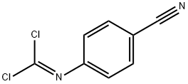 Carbonimidic dichloride, N-(4-cyanophenyl)- Structure