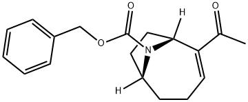 N-Benzyloxycarbonyl (+)-Anatoxin A 구조식 이미지