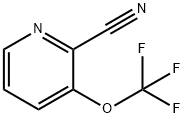 2-Pyridinecarbonitrile, 3-(trifluoromethoxy)- Structure