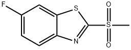 6-Fluoro-2-(methylsulfonyl)benzothiazole Structure