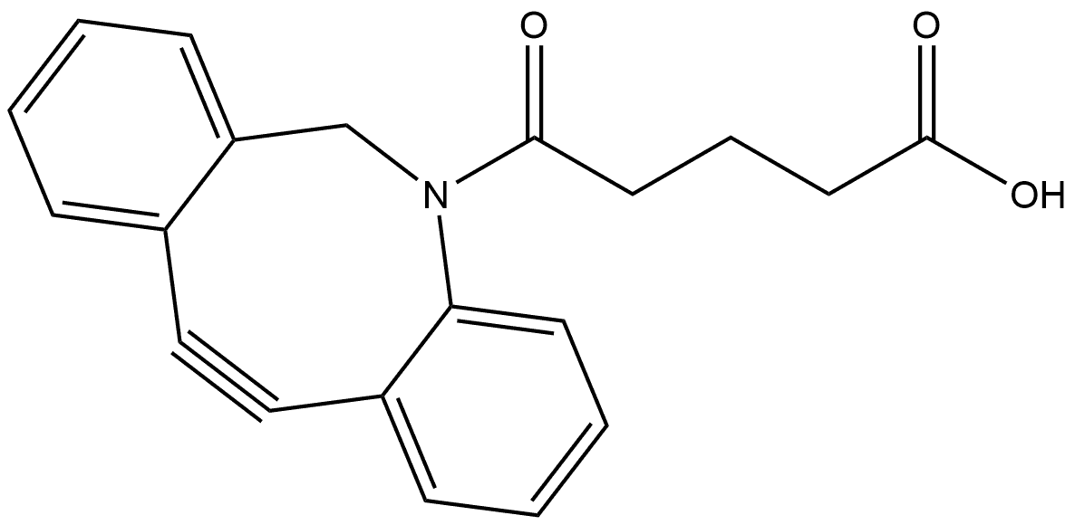 DBCO-(CH2)3-Acid 구조식 이미지