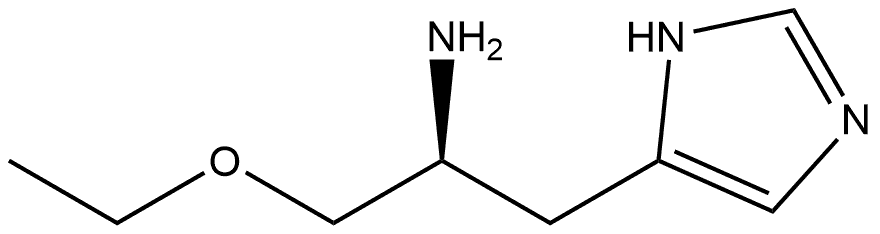 (S)-1-Ethoxy-3-(1H-imidazol-5-yl)propan-2-amine Structure