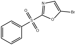 Oxazole, 5-bromo-2-(phenylsulfonyl)- Structure