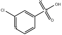 4-Pyridinesulfonic acid, 2-chloro- Structure