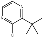 Pyrazine, 2-chloro-3-(1,1-dimethylethyl)- Structure