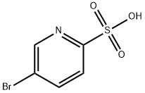 5-BROMOPYRIDINE-2-SULFONIC ACID 구조식 이미지