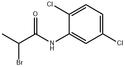 Propanamide, 2-bromo-N-(2,5-dichlorophenyl)- Structure