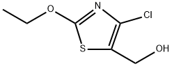 5-Thiazolemethanol, 4-chloro-2-ethoxy- Structure