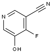 4-Fluoro-5-hydroxynicotinonitrile Structure