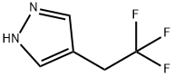 4-(2,2,2-trifluoroethyl)-1H-pyrazole 구조식 이미지