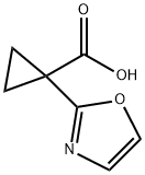 1-(1,3-oxazol-2-yl)cyclopropane-1-carboxylic acid Structure