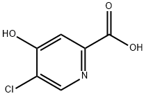 2-Pyridinecarboxylic acid, 5-chloro-4-hydroxy- Structure