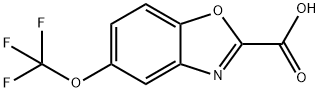 2-Benzoxazolecarboxylic acid, 5-(trifluoromethoxy)- Structure