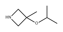 Azetidine, 3-methyl-3-(1-methylethoxy)- Structure