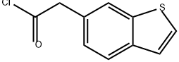 Benzo[b]thiophene-6-acetyl chloride Structure