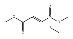 2-Propenoic acid, 3-(dimethoxyphosphinyl)-, methyl ester, (2E)- Structure