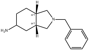 1H-Isoindol-5-amine, octahydro-2-(phenylmethyl)-, (3aR,7aS)-rel- Structure