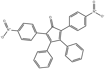 2,4-Cyclopentadien-1-one, 2,5-bis(4-nitrophenyl)-3,4-diphenyl- Structure