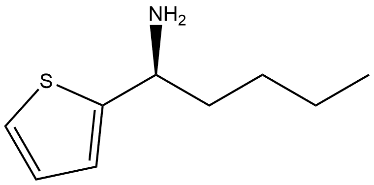 (1S)-1-(2-THIENYL)PENTYLAMINE Structure