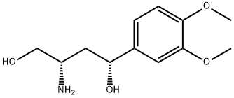 (1R,3S)-3-Amino-1-(3,4-dimethoxyphenyl)-1,4-butanediol Structure