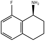 1-Naphthalenamine, 8-fluoro-1,2,3,4-tetrahydro-, (1S)- Structure