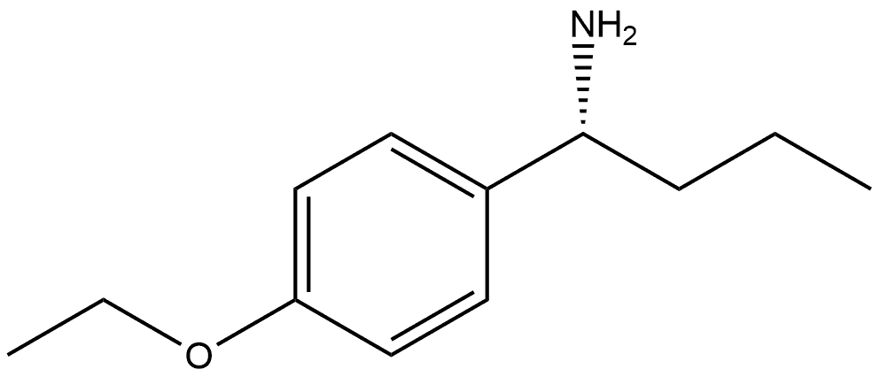 (1R)-1-(4-ETHOXYPHENYL)BUTAN-1-AMINE Structure