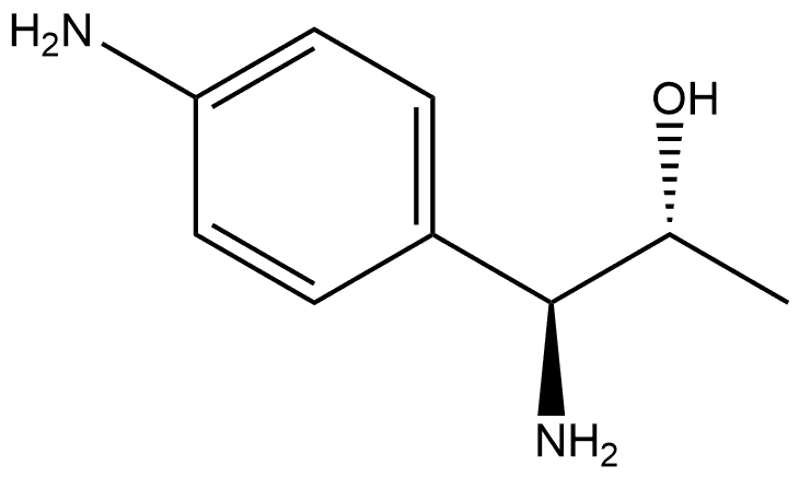 (1S,2R)-1-AMINO-1-(4-AMINOPHENYL)PROPAN-2-OL Structure