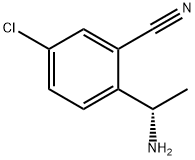 Benzonitrile, 2-[(1S)-1-aminoethyl]-5-chloro- 구조식 이미지