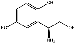 2-[(1S)-1-amino-2-hydroxyethyl]benzene-1,4-diol Structure