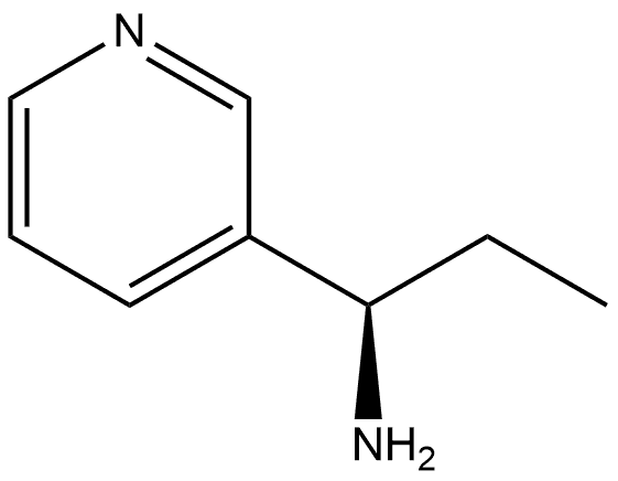 (1R)-1-(3-PYRIDYL)PROPYLAMINE Structure