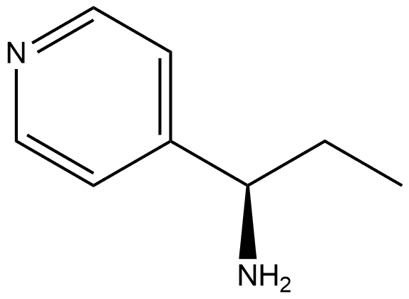 (1R)-1-(4-PYRIDYL)PROPYLAMINE Structure