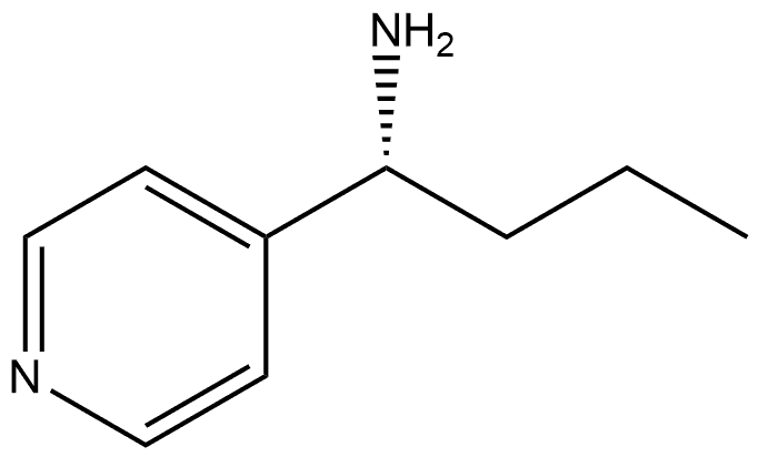 (1R)-1-(4-PYRIDYL)BUTYLAMINE Structure