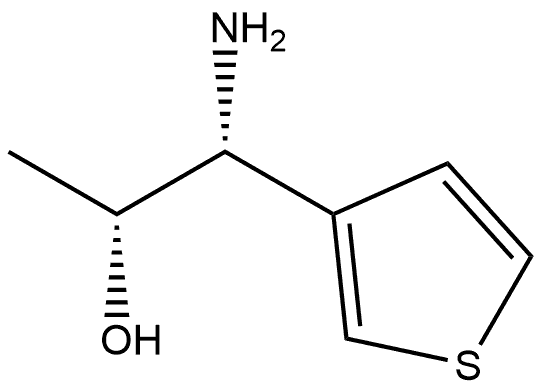 (1R,2R)-1-AMINO-1-(3-THIENYL)PROPAN-2-OL Structure