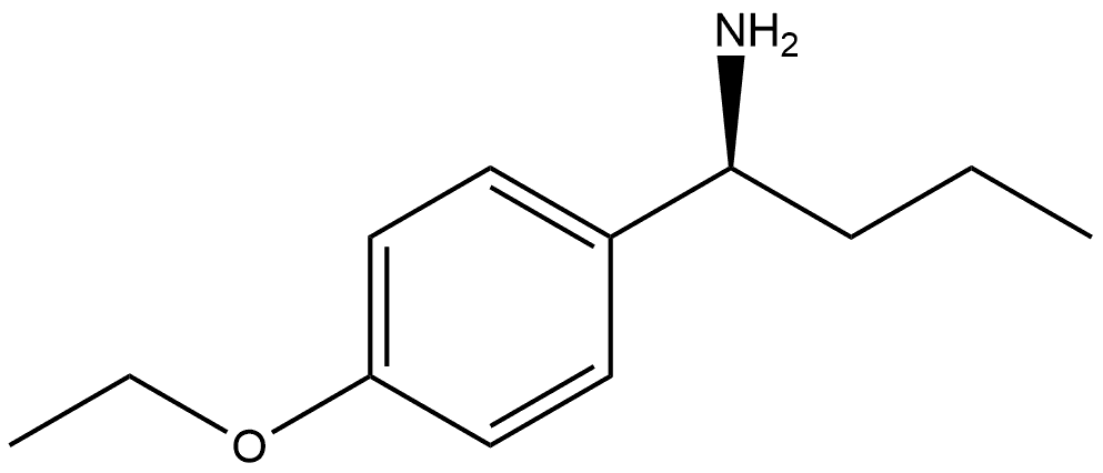 (1S)-1-(4-ETHOXYPHENYL)BUTAN-1-AMINE Structure