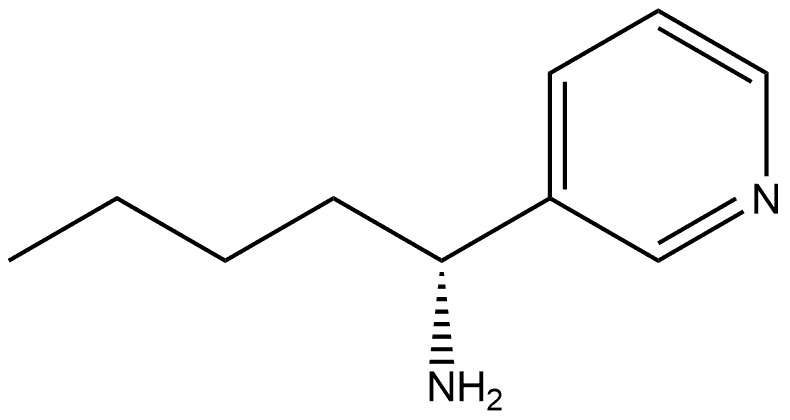 (1R)-1-(3-PYRIDYL)PENTYLAMINE Structure