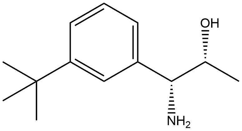 (1R,2R)-1-AMINO-1-[3-(TERT-BUTYL)PHENYL]PROPAN-2-OL Structure