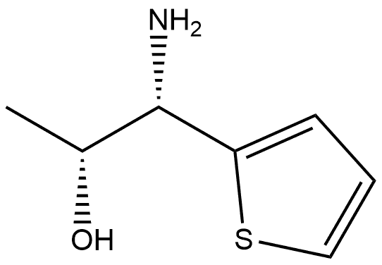 (1S,2R)-1-AMINO-1-(2-THIENYL)PROPAN-2-OL Structure