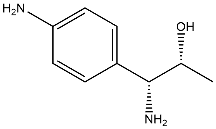 (1R,2R)-1-AMINO-1-(4-AMINOPHENYL)PROPAN-2-OL Structure