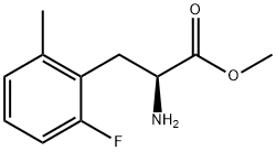 L-Phenylalanine, 2-fluoro-6-methyl-, methyl ester Structure