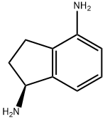 1H-Indene-1,4-diamine, 2,3-dihydro-, (1S)- 구조식 이미지