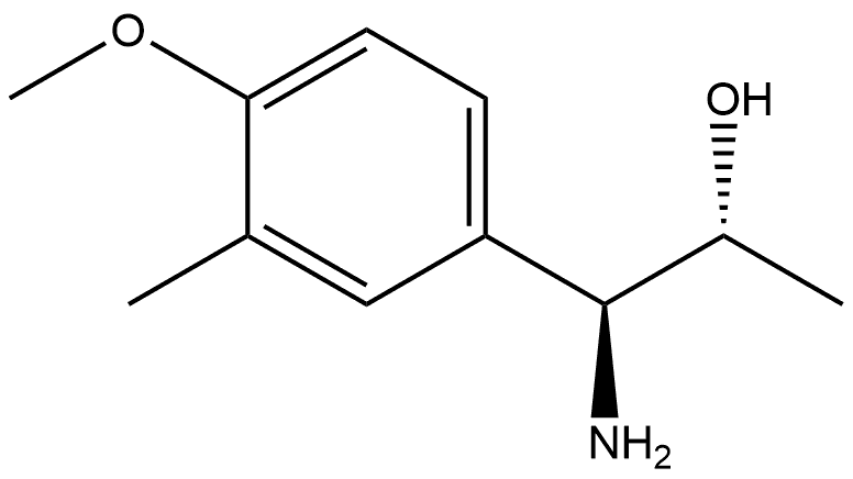 (1S,2R)-1-AMINO-1-(4-METHOXY-3-METHYLPHENYL)PROPAN-2-OL Structure