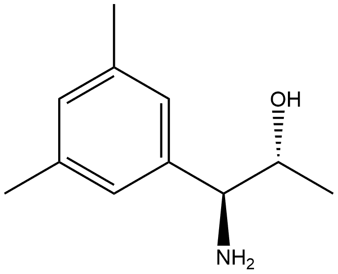 (1S,2R)-1-AMINO-1-(3,5-DIMETHYLPHENYL)PROPAN-2-OL Structure