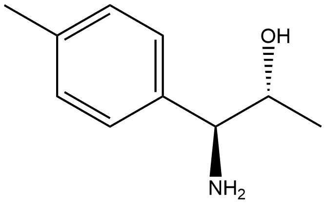 (1S,2R)-1-AMINO-1-(4-METHYLPHENYL)PROPAN-2-OL Structure