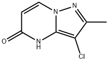 Pyrazolo[1,5-a]pyrimidin-5(4H)-one, 3-chloro-2-methyl- Structure