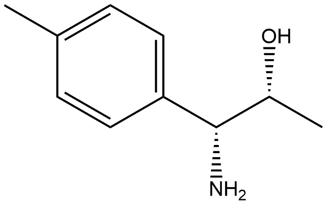 (1R,2R)-1-AMINO-1-(4-METHYLPHENYL)PROPAN-2-OL Structure