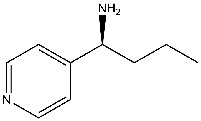 (1S)-1-(4-PYRIDYL)BUTYLAMINE Structure