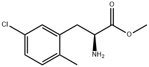 L-Phenylalanine, 5-chloro-2-methyl-, methyl ester Structure