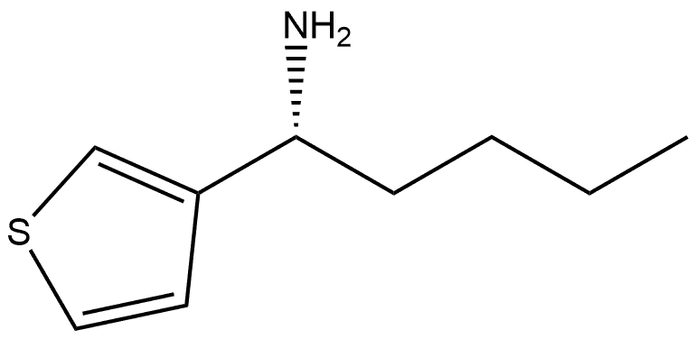 (1R)-1-(3-THIENYL)PENTYLAMINE Structure