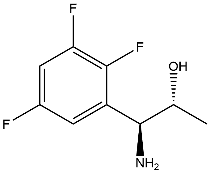 (1S,2R)-1-AMINO-1-(2,3,5-TRIFLUOROPHENYL)PROPAN-2-OL Structure